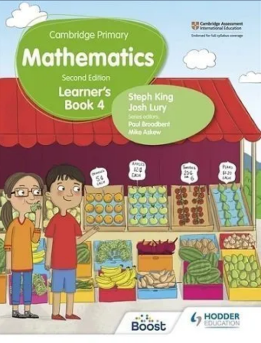 Cambridge Primary Mathematics Learner’s Book 4 (2nd Edition)