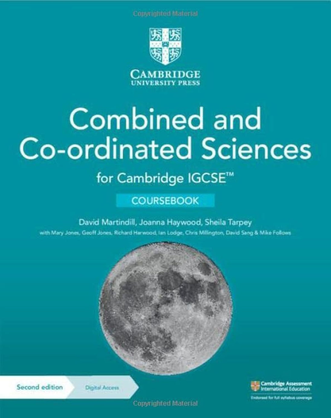 COMBINED AND CO-ORDINATED SCIENCES COURSEBOOK WITH DIGITAL ACCESS (2 YEARS)