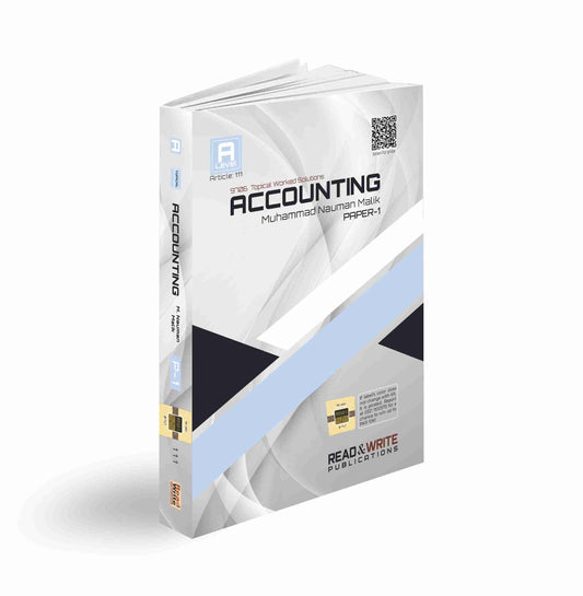 111 Accounting AS-Level MCQ's Paper-1 Topical Worked Solutions