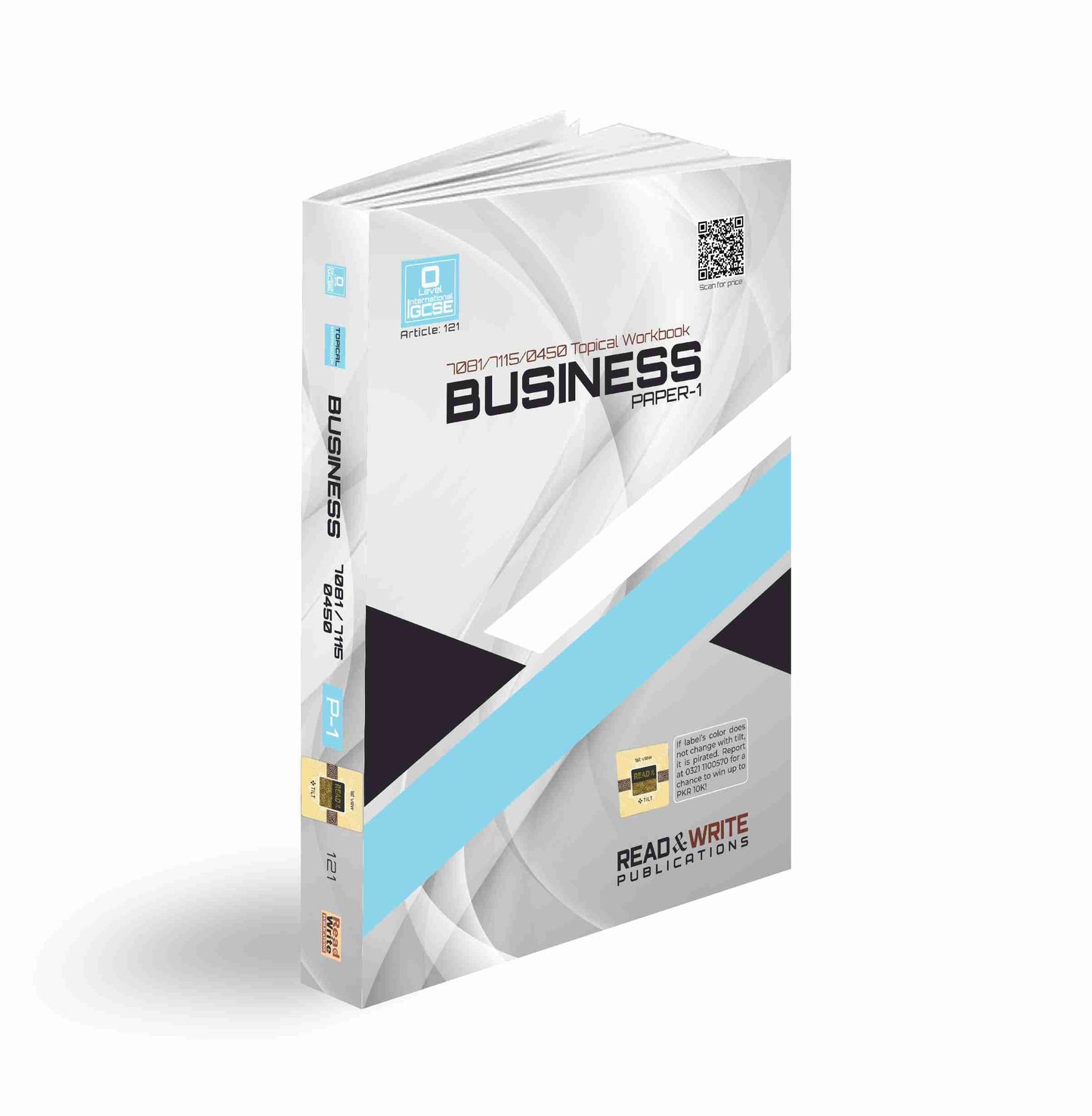 121 Business O-Level/IGCSE Paper-1 Topical Workbook