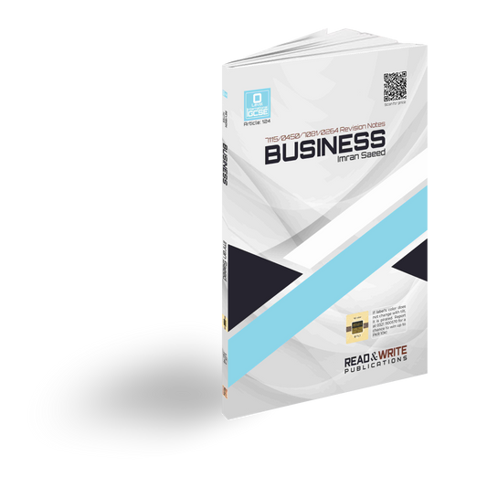 124 Business O-Level/IGCSE Revision Notes Series