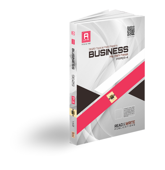 140 Business Studies A Level Paper-4 Topical Past Papers with Mark Scheme