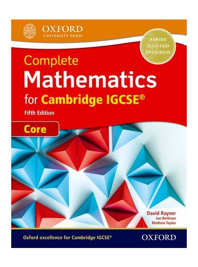 Complete Mathematics for Cambridge IGCSE® Student Book (Core)