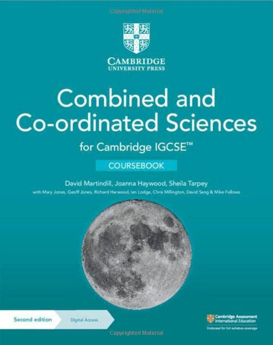 COMBINED AND CO-ORDINATED SCIENCES COURSEBOOK WITH DIGITAL ACCESS (2 YEARS)