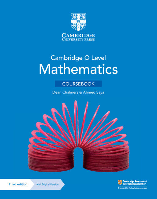 MATHEMATICS CAMBRIDGE O LEVEL  COURSEBOOK