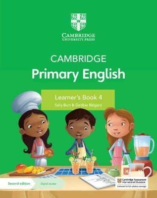 CAMBRIDGE PRIMARY ENGLISH LEARNER'S BOOK 4