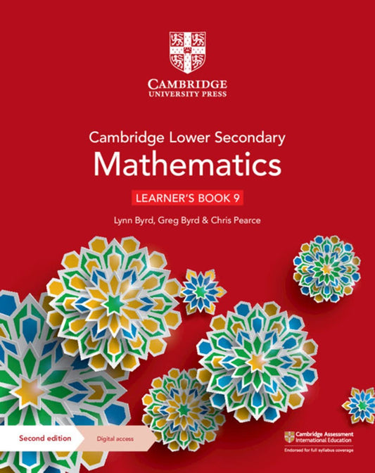 CAMBRIDGE LOWER SECONDARY MATHEMATICS LEARNER'S BOOK 9