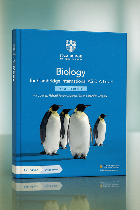 CAMBRIDGE INTERNATIONAL AS AND A LEVEL BIOLOGY COURSEBOOK WITH DIGITAL ACCESS (2 YEARS) 5ED