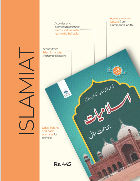 Islamiat Book Grade 1| Islamic Values, Stories, Duas & Surahs