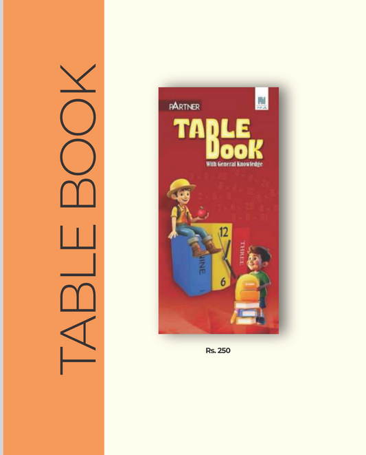 Partner Table Book with General Knowledge – For Kids